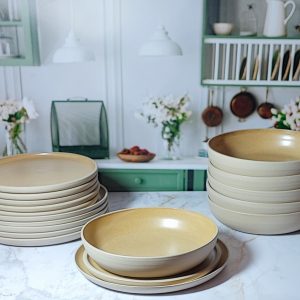 KEEHA CÉRAMIQUE – ASSIETTE À DINER – Blé