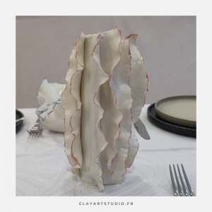 MARICHA PLOTNIKOVA – VASE ATHÉNA EN PORCELAINE