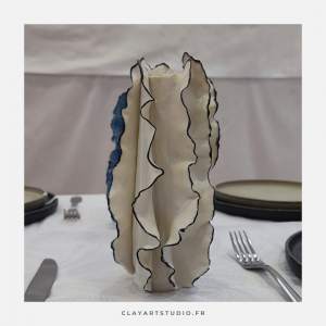 MARICHA PLOTNIKOVA – VASE ATHÉNA EN PORCELAINE